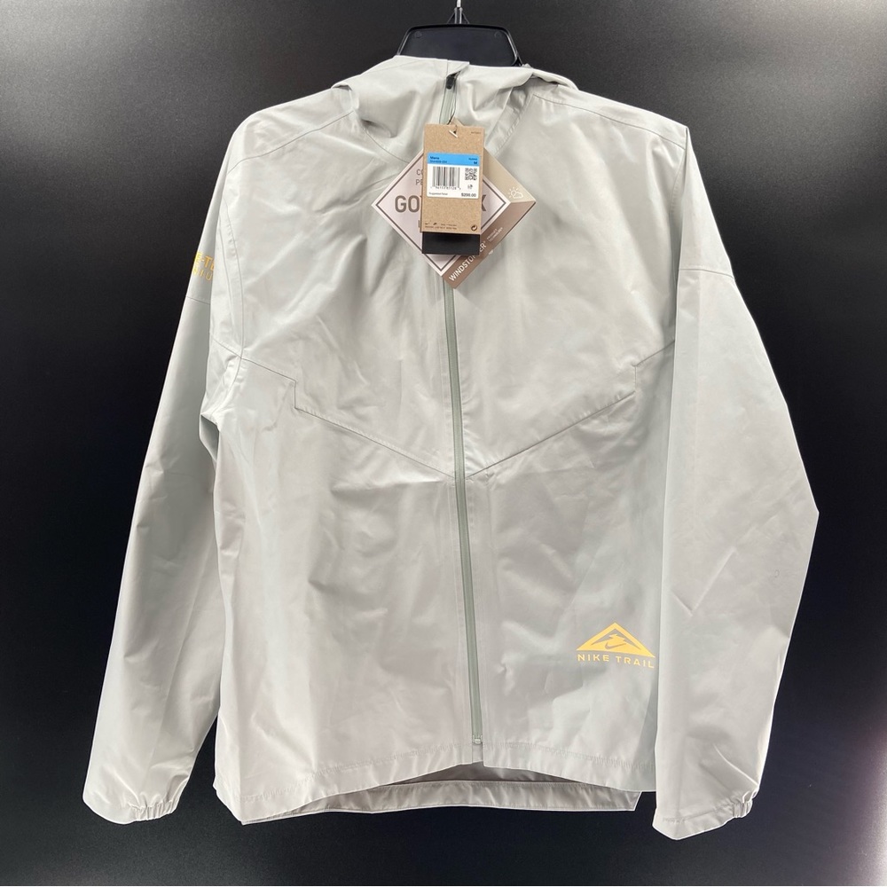 Nike GORE-TEX INFINIUM Trail Running Jacket Silver Citron DM4659‎ 034 Men Size M